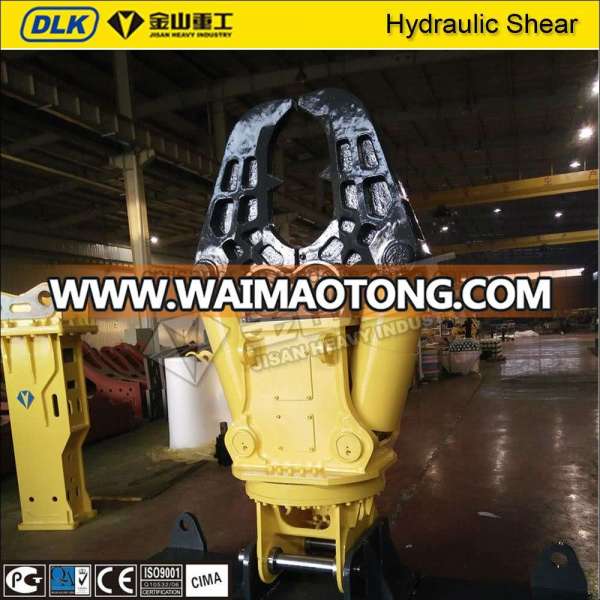 Excavator Cutting Machine Hydraulic Rotating Scrap Metal Shear for 20 Ton Excavator