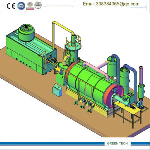 Household Refused Management Machine Refining Waste to Diesel Oil 10tpd